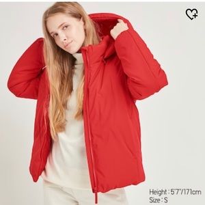Women’s hybrid down parka